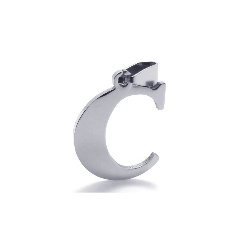 Titanium Bogstav "C" Vedhæng