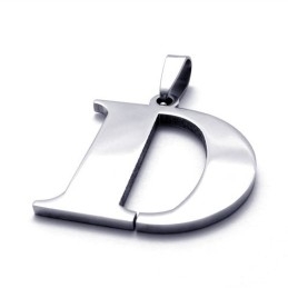 Titanium Vedhæng Til "D"
