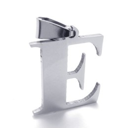 Titanium Bogstav E Vedhæng