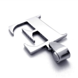 Titanium Bogstav E Vedhæng