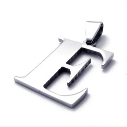 Titanium Bogstav E Vedhæng