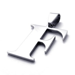 Titanium "F" Vedhæng