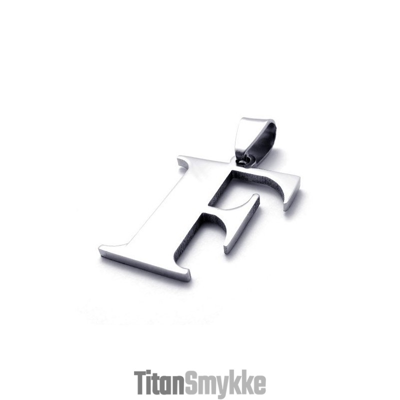 Titanium "F" Vedhæng Titanium "F" Vedhæng