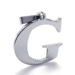 Titanium Vedhæng Til Bogstavet "G"