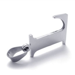 Bogstavet "L" Titanium Vedhæng