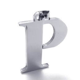 Titanium Vedhæng Til Bogstavet "P"