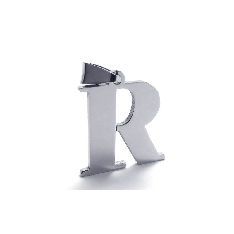 Bogstavet "R" Titanium Vedhæng