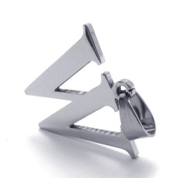 Bogstavet "W" Titanium Vedhæng