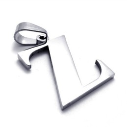 Bogstavet "Z" Titanium Vedhæng