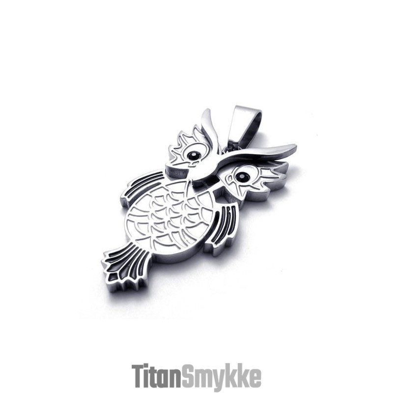 Ugle Titanium Vedhæng Ugle Titanium Vedhæng
