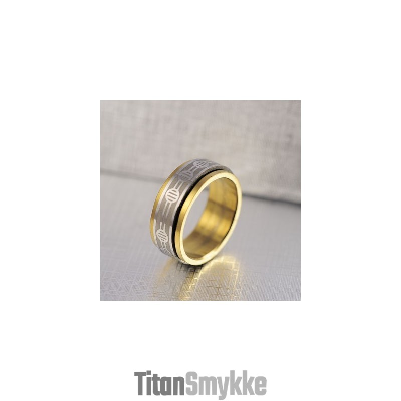 Titanium Guldring