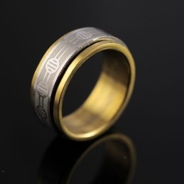 Titanium Guldring