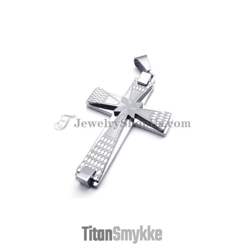 Elegant Titanium Korsvedhæng