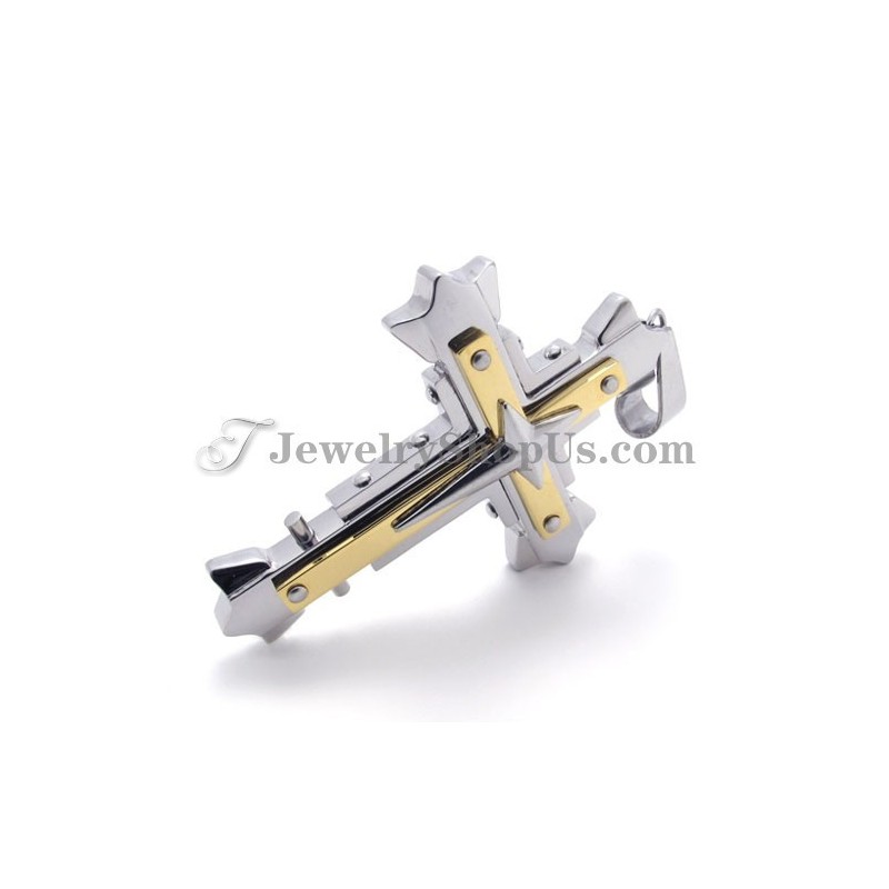 Elegant Titanium Korsvedhæng