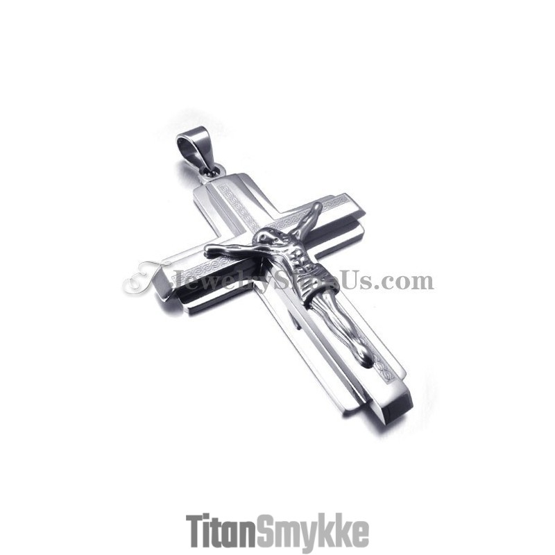 Mode Titanium Kors Af Jesus Vedhæng Mode Titanium Kors Af Jesus Vedhæng