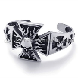 Moderigtigt Kors Titanium Armbånd