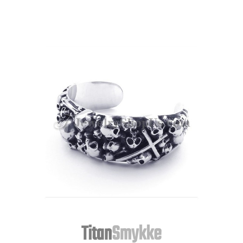 Titanium Kranier Armbånd Titanium Kranier Armbånd