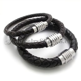 Moderigtig Titanium Med Læderarmbånd