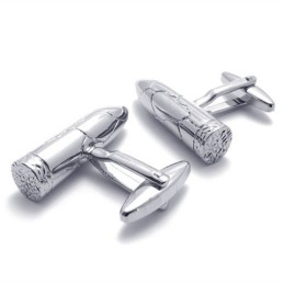 Moderne Design, Farveglans, Stabil Kvalitet, Titanium Manchetknapper