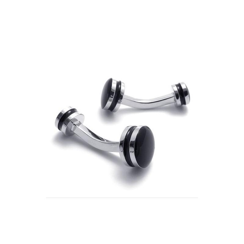 Behændigt Design, Delikate Farver, Stabil Kvalitet, Titanium Manchetknapper