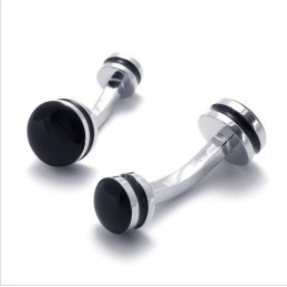 Behændigt Design, Delikate Farver, Stabil Kvalitet, Titanium Manchetknapper