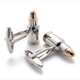 Moderne Design, Farveglans, Fremragende Kvalitet, Titanium Manchetknapper