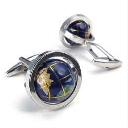 Moderne Design Farverige Titanium Manchetknapper I Fremragende Kvalitet