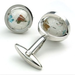 Elegant Form Farverig Pålidelig Kvalitet Titanium Manchetknapper