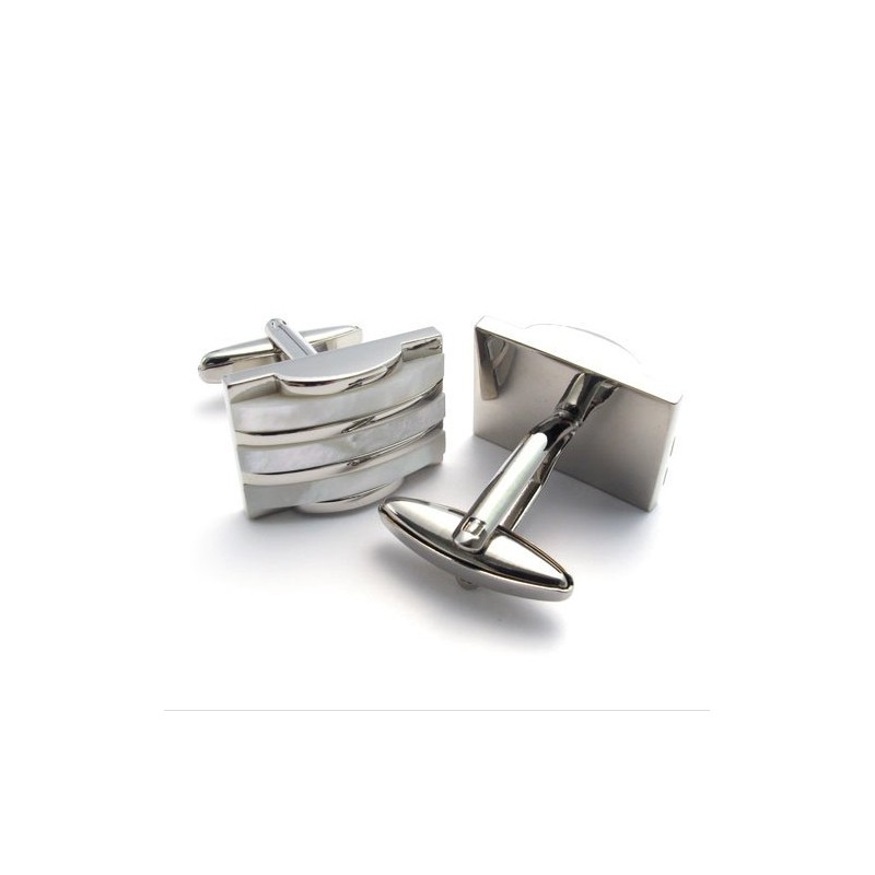 Elegant Form, Farveglans, Overlegen Kvalitet, Titanium-Cupronickel-Manchetknapper