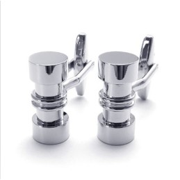 Behændigt Design, Farveglans, Fremragende Kvalitet, Titanium Manchetknapper