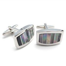 Professionelt Design, Farveglans, Fremragende Kvalitet, Titanium Cupronickel Manchetknapper