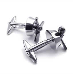 Attraktivt Design, Farveglans, Holdbare I Brug, Titanium Manchetknapper