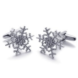 Smukt Design, Farveglans, Fremragende Kvalitet, Titanium Manchetknapper