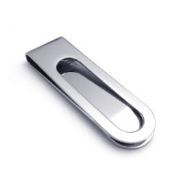 Attraktivt Design, Farveglans, Titanium-Pengeclips I Overlegen Kvalitet