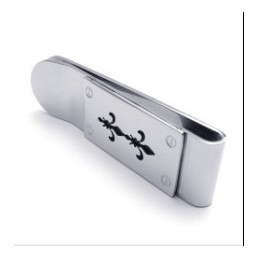 Behændigt Design, Farveglans, Stabil Kvalitet, Titanium Pengeclips