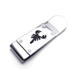 Professionelt Design, Farveglans, Titanium-Pengeclips I Overlegen Kvalitet