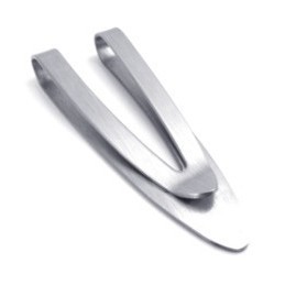 Deft Design, Sarte Farver, Fremragende Kvalitet, Titanium Pengeclips