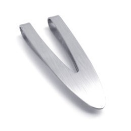 Deft Design, Sarte Farver, Fremragende Kvalitet, Titanium Pengeclips
