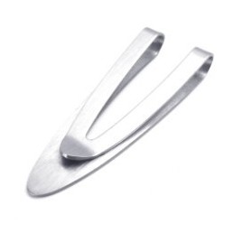 Deft Design, Sarte Farver, Fremragende Kvalitet, Titanium Pengeclips