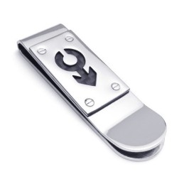 Moderne Design, Farveglans, Fremragende Kvalitet, Titanium Pengeclips
