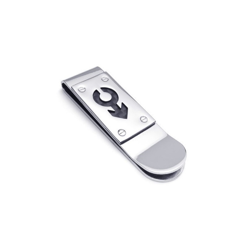 Moderne Design, Farveglans, Fremragende Kvalitet, Titanium Pengeclips