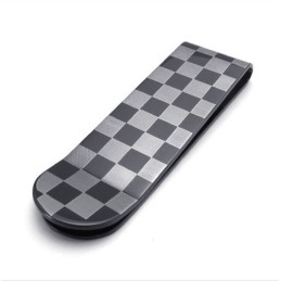 Elegant Form, Delikate Farver, Stabil Kvalitet, Titanium Pengeclips