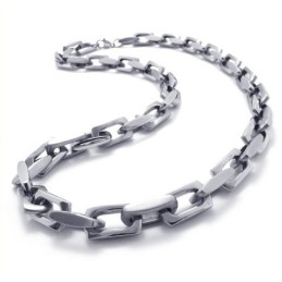 Professionelt Design, Farveglans, Fremragende Kvalitet, Titaniumsmykkesæt Inklusive Halskæde, Armbånd