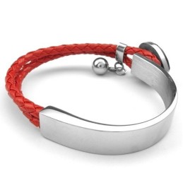 Smukt Design, Smukt Og Farverigt, Pålideligt Og Omdømme-Titaniumlæderarmbånd