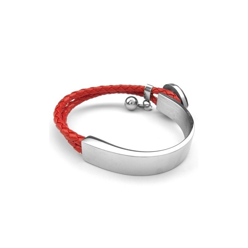 Smukt Design, Smukt Og Farverigt, Pålideligt Og Omdømme-Titaniumlæderarmbånd
