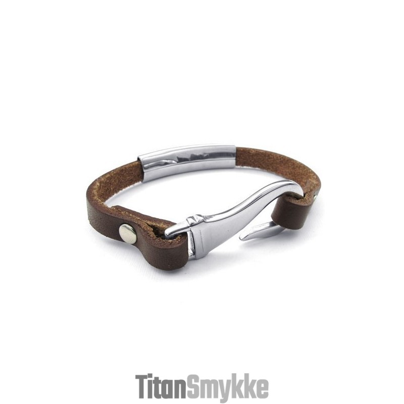 Dygtig Fremstilling Delikate Farver Pålidelig Kvalitet Titanium Læderarmbånd