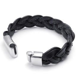 Behændigt Design, Delikate Farver, Pålideligt Titanium Læderarmbånd Af Høj Kvalitet
