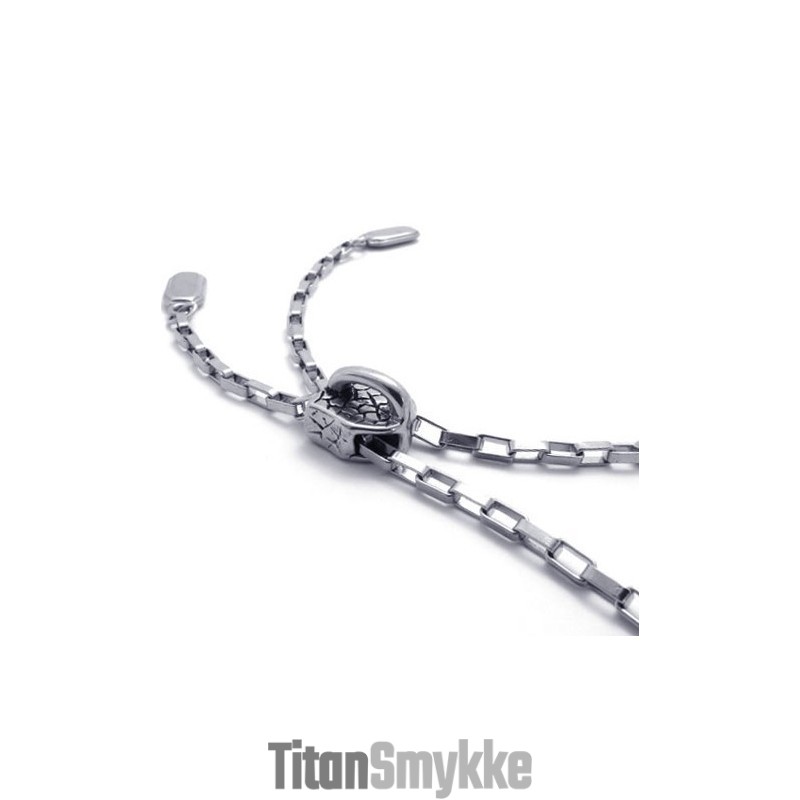 Moderne Design, Farveglans, Fremragende Kvalitet, Titaniumhalskæde