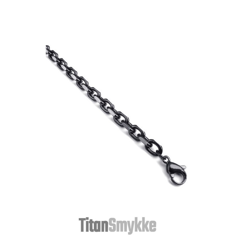 Moderigtige Mønstre Farveglans Stabil Kvalitet Titaniumkæde