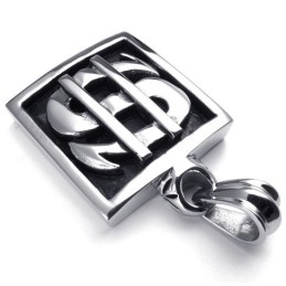 Professionelt Design Farveglans Fremragende Kvalitet Titanium Vedhæng